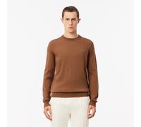 Lacoste Pullover girocollo in lana Marrone da Uomo VII / 2XL Marrone