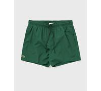 Lacoste - Pantaloncini da bagno color verde scuro con logo S