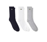 Lacoste RA4182 Calze, Silver Chine/White-Navy B, 39/42 Unisex