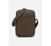 Lacoste - Recycled Fiber Vertical Shoulder Bag Marrone - Borse uomo T.U Marrone