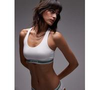 Lacoste - Reggiseno sportivo bianco in jersey S