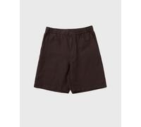 Lacoste Regular Fit Linen Blend Twill Shorts men Casual Shorts brown in taglia:XL