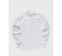 Lacoste-Men S L/S Woven SHIRT-CH1911-00, Bianco, 46 (2XL)