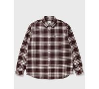 Lacoste Regular Fit Plaid Flannel Shirt men Longsleeves red|beige in taglia:M