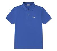 Lacoste Replenishment - Polo da ragazzo in piqué classico, blu royal, 5