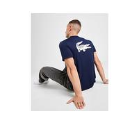 Lacoste Reverse Croc Pique Maglia, Blu 4/M