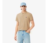 Lacoste Ribbed Collar Polo Uomini in beige
