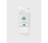 Lacoste Ribbed Cotton Socks men Socks white in taglia:EU 43-46