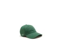 Lacoste Cappellino in cotone biologico Verde TU Green