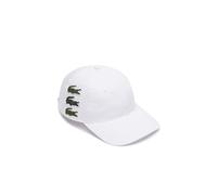 Lacoste Rk3523 Cappellino, Bianco, Taglia Unica Unisex-Adulto