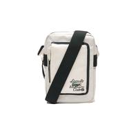 Lacoste Roland Garros Edition Contrast Print Vertical Messenger Bag - farine sinople - Verde