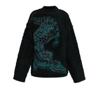 Lacoste - Runway Jacquard Crocodile Sweater - - Knitwear - Donna - Verde - S