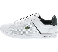 Lacoste Scarpe basse bianche, Wht Dk Grn, 45 EU