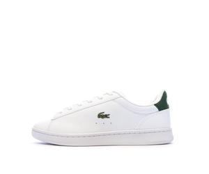 Lacoste Scarpe da ginnastica bianche/verdi da donna Carnaby Set, bianco, 38 EU