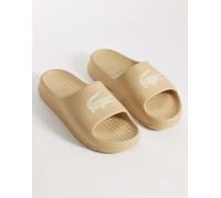 Lacoste - Serve 2.0 - Sliders beige con logo-Neutro 44.5