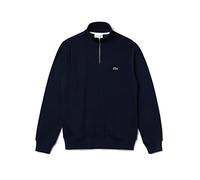 Lacoste Zip-Up High Neck Interlock Sweatshirt men Zippers & Cardigans blue in taglia:XL