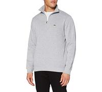 Lacoste SH1927 Felpa, Uomo, Grigio(Argent Chine)/Nero, M