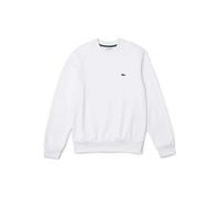 LACOSTE SH9608 001 FELPA CREW COCCO PICCOLO BIANCO