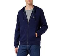 Lacoste Felpa da Uomo in cotone con tasca marsupio Blu Azzurro 3XL Blu