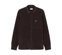 Lacoste, ,Shirts ,Uomo ,Marrone ,S Camicia Casual in Velluto a Coste Marrone