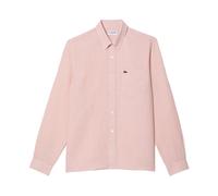 Lacoste, ,Shirts ,Uomo ,Rosa ,M Camicia in lino regular fit
