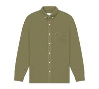Lacoste, ,Shirts ,Uomo ,Verde ,6XL Camicia in lino