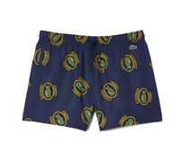Lacoste - Short da Bagno Stampati con Coccodrillo Blu Navy - - Swimwear - Uomo - Blu - M