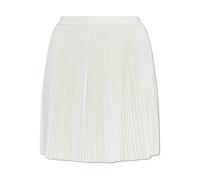 Lacoste - Short Pleated Mesh Skirt - - Skirts - Donna - Bianco - S