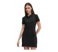 Lacoste - Abito Polo in Piqué di Cotone Stretch - - Dresses - Donna - Nero - S