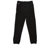 Lacoste Silicon Croc Core Bambini - Pantaloni Nero - Taglia 140 - 152 CM - French Terry di cotone Black 140 - 152 CM