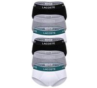 LACOSTE Slip grigio / abete / nero / bianco Uomo - Premium - Biancheria e abbigliamento da mare - Intimo - Mutande - Slip LACOSTE S