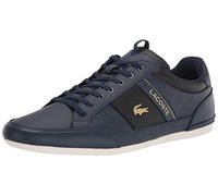 Lacoste Sneaker Chaymon Uomo, Blu navy/nero, 45 EU