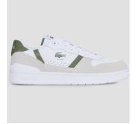 Scarpe Lacoste T-Clip Set Leather Retro bianco beige verde - 44