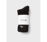 Lacoste - Confezione da 3 paia di calzini sportivi neri-Nero 6.5-9