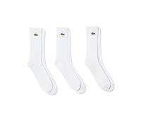 Lacoste Sport RA4182, calze Uomo, Blanc/Blanc-Blanc, 43/46