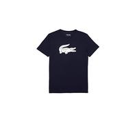 T-shirt da uomo Lacoste SPORT 3D Print Crocodile Breathable Jersey - navy blue/white - Blu (S)