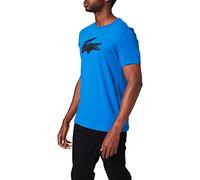 Lacoste Sport TH2042 T-Shirt Uomo, Blu (Lazuli/Black), Large