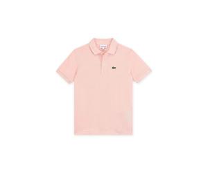 Lacoste - SS Pique Polo Rosa - Abbigliamento 4A Rosa