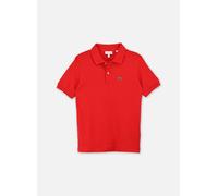 Lacoste - SS Pique Polo Rosso - Abbigliamento 6A Rosso