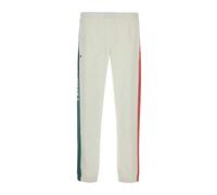 Lacoste - Stilosi joggers in poliestere bianco - - Trousers - Uomo - Bianco - L