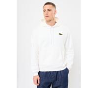 Felpa con cappuccio Lacoste Logo Crew bianco - XL