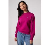 Lacoste Felpe Sweatshirt col rond en molleton in Rosa IT 38