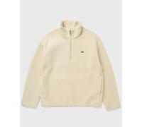 Lacoste SWEATSHIRT men Half-Zips beige in taglia:L