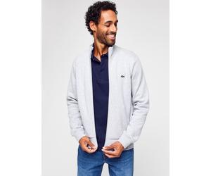 Lacoste - Sweatshirt zippé homme regular fit Grigio - Abbigliamento S Grigio