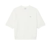 Lacoste, ,Sweatshirts & Hoodies ,Uomo ,Bianco ,M Felpa a Maniche Corte Relaxed Fit