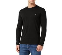 Lacoste t- Camicia Girocollo a Maniche Lunghe da Uomo, Nero, 6XL (Taille Fabricant : 11)