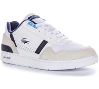 Lacoste T-Clip 124 5 SMA - Sneaker da uomo, in pelle, colore: bianco, Bianco, 8