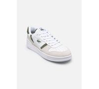 Scarpe Lacoste T-Clip Set Leather Retro bianco beige verde - 43