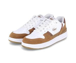 Lacoste T-Clip Set 225 4 Sma Sneaker Uomo, Bianco/Marrone, 42 EU