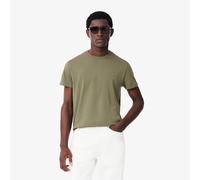 Lacoste T-Shirt a Girocollo in Cotone Pima Verde da Uomo III / S Green